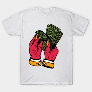 Hands devil cash T-Shirt